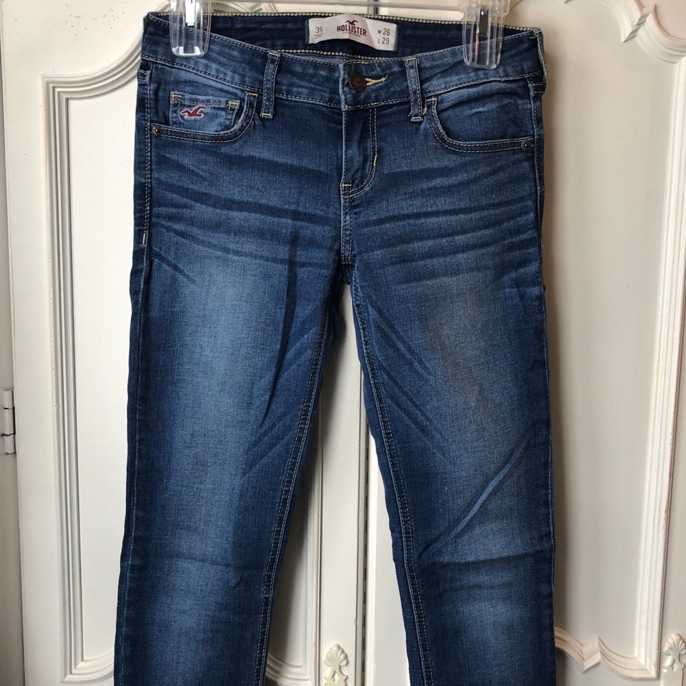 Hollister dark wash denim jeans